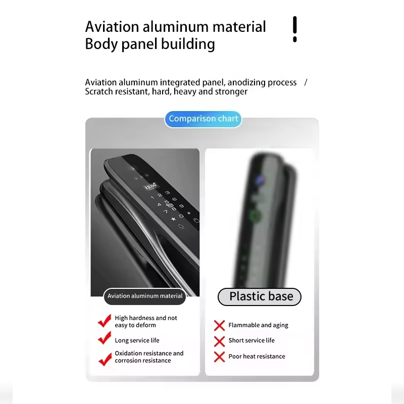 HX5 Smart Door Lock 3D Face Re - Home Security For Doors 评论和价格