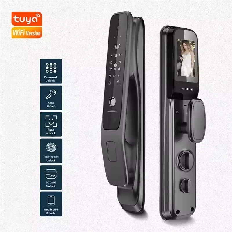 HX5 Smart Door Lock 3D Face Re - Home Security For Doors 评论和价格