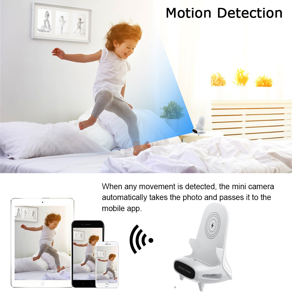Mini Camera 1080P HD WiFi Remo - Hidden Camera Clock 评论和价格