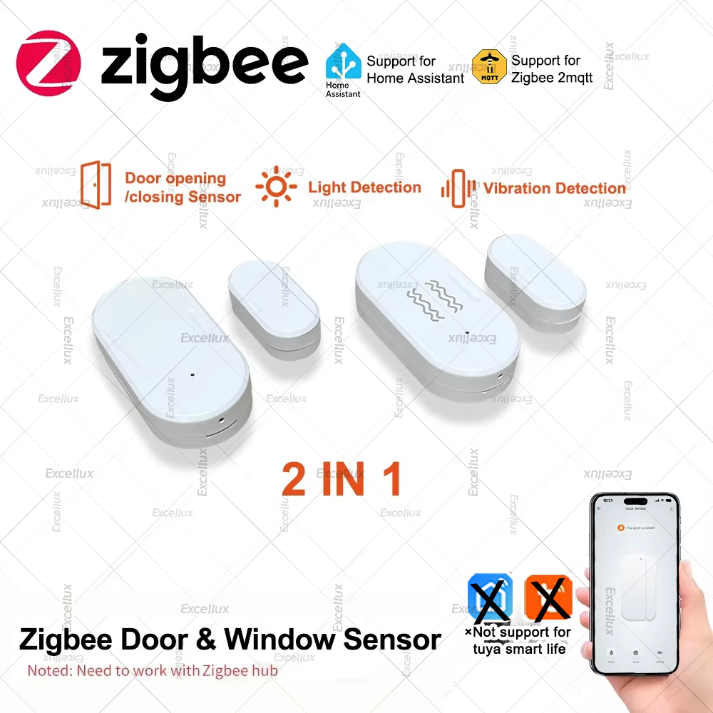 Zigbee 3.0 Door Window Sensor  - Home Security For Doors 评论和价格