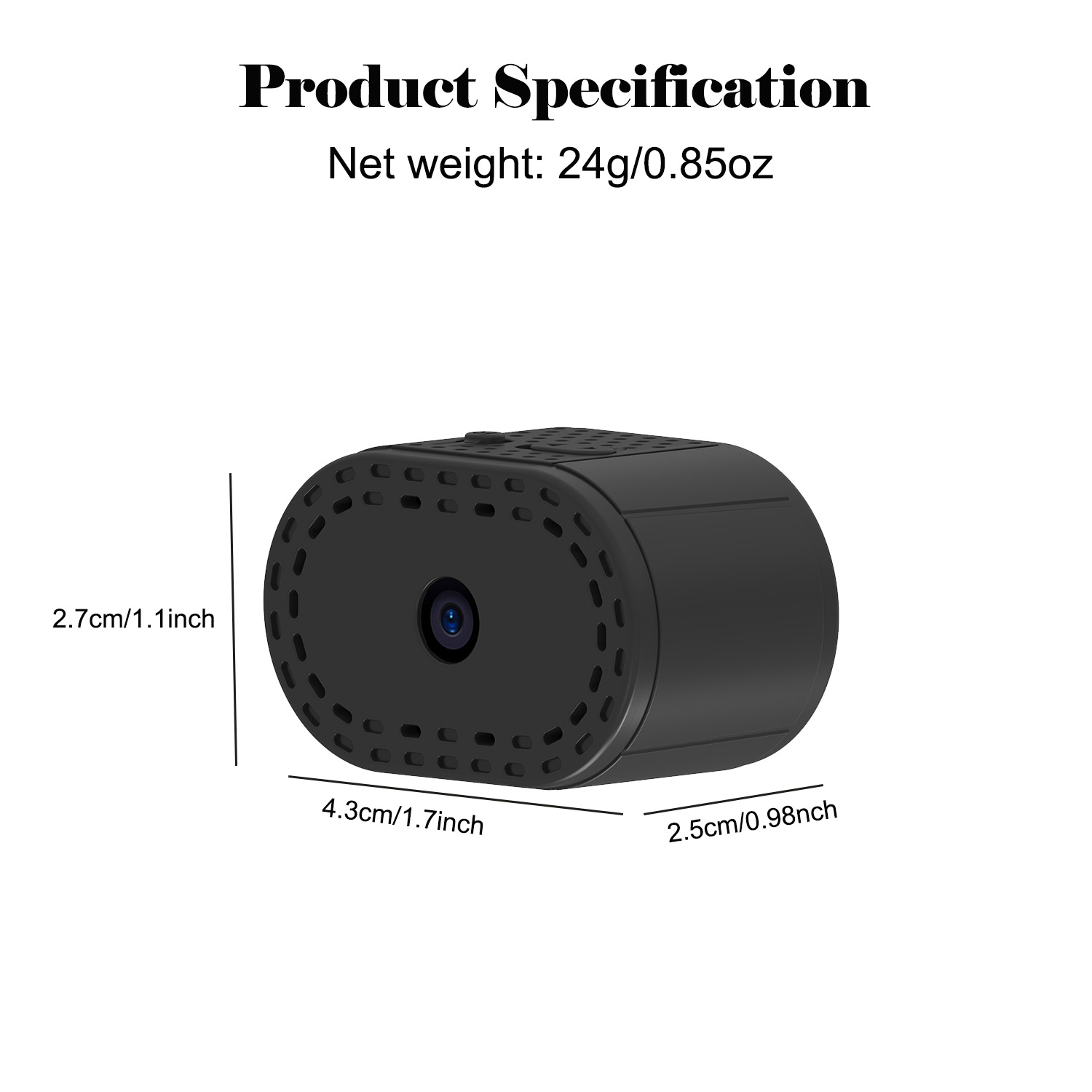 Mini Magnetic WiFi Security Ca - Hidden Camera Clock 评论和价格