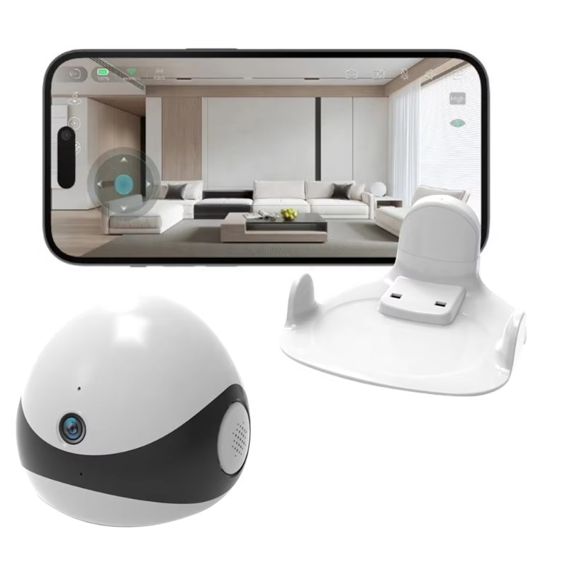 Wireless 2K HD Mobile Pet Comp - Home Security Robot 评论和价格