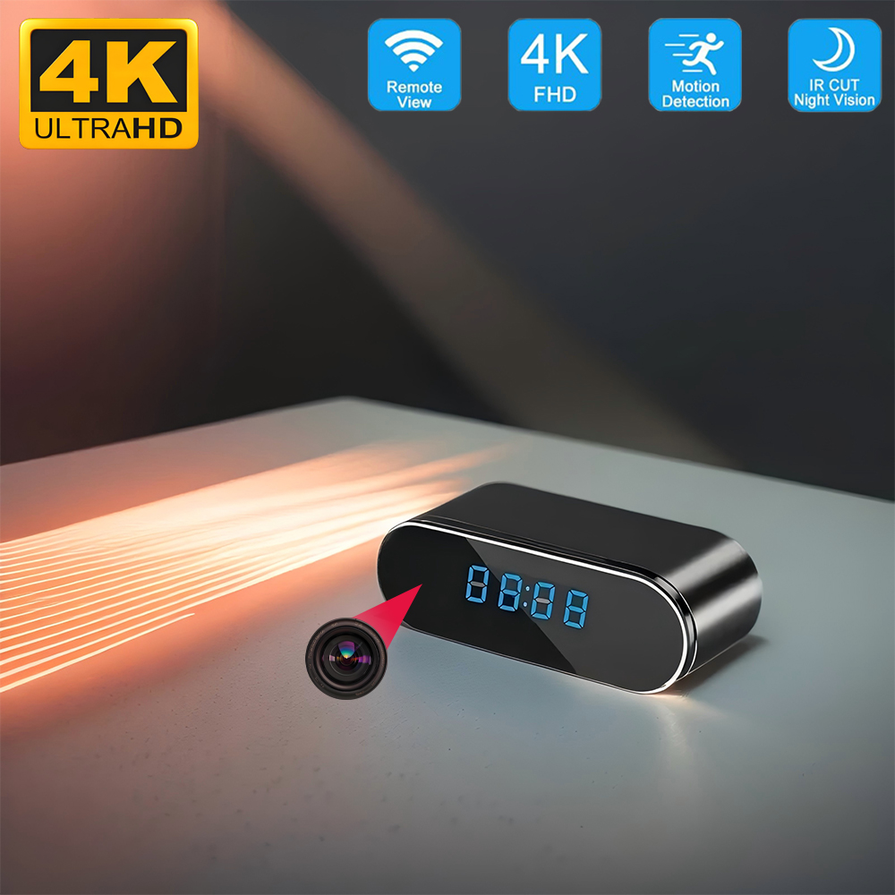 Fully Upgraded and Improved WI - Hidden Camera Clock 评论和价格