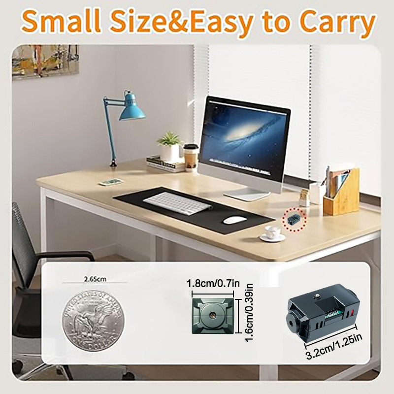 New 1080P Mini Wireless Night  - Hidden Camera Clock 评论和价格