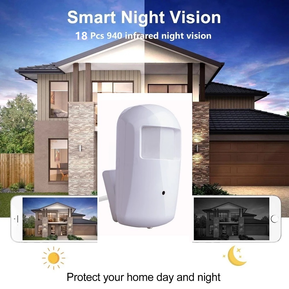 2MP 5MP Tuya Mini WiFi IP Came - Hidden Camera Clock 评论和价格