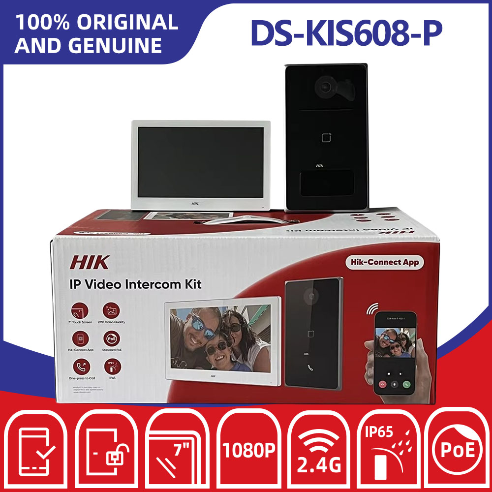 Hikvision DS-KIS608-P IP Video - Home Security System Hikvision 评论和价格