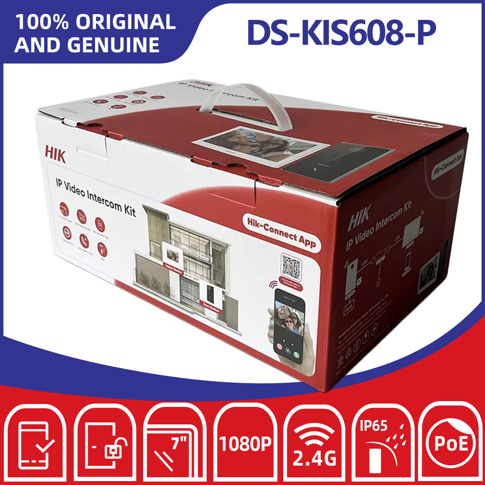 Hikvision DS-KIS608-P IP Video - Home Security System Hikvision 评论和价格