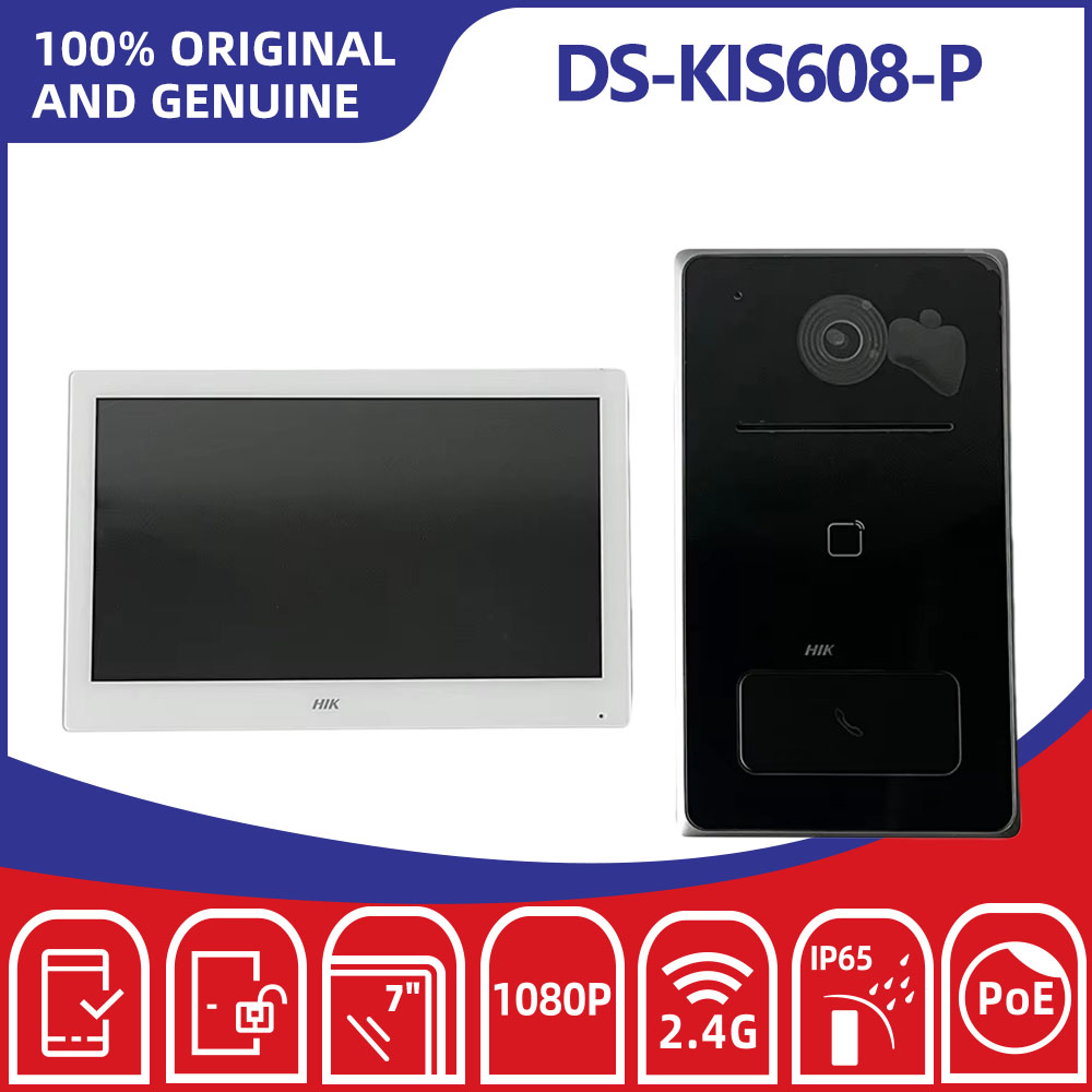 Hikvision DS-KIS608-P IP Video - Home Security System Hikvision 评论和价格