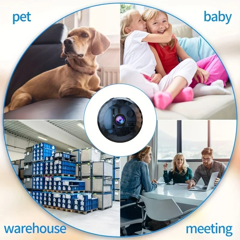 4K Mini WiFi Camera Wireless S - Hidden Camera Clock 评论和价格