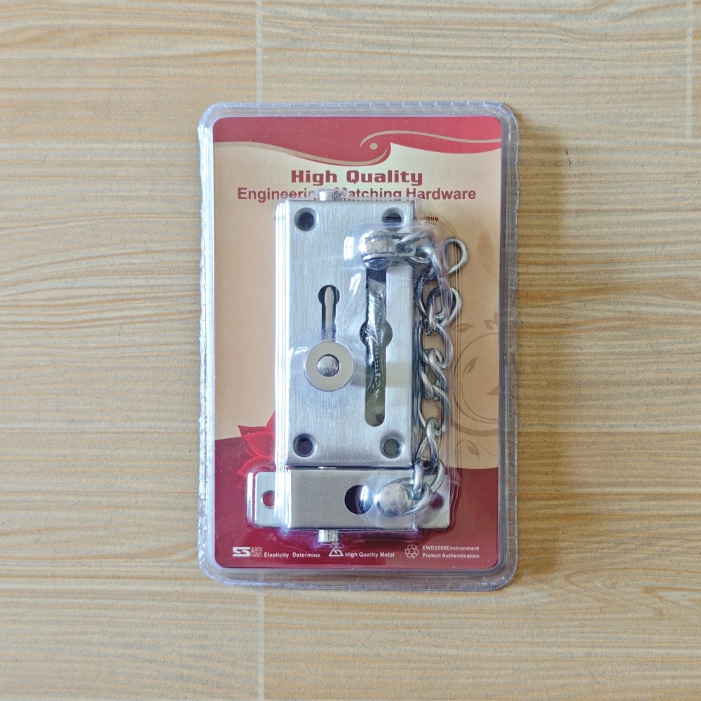Stainless Steel Security Chain - Home Security For Doors 评论和价格