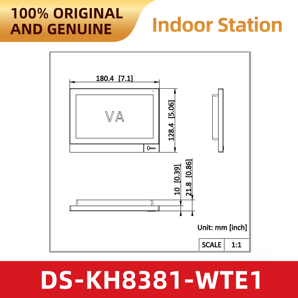 Hikvision DS-KH8381-WTE1 7 Inc - Home Security System Hikvision 评论和价格