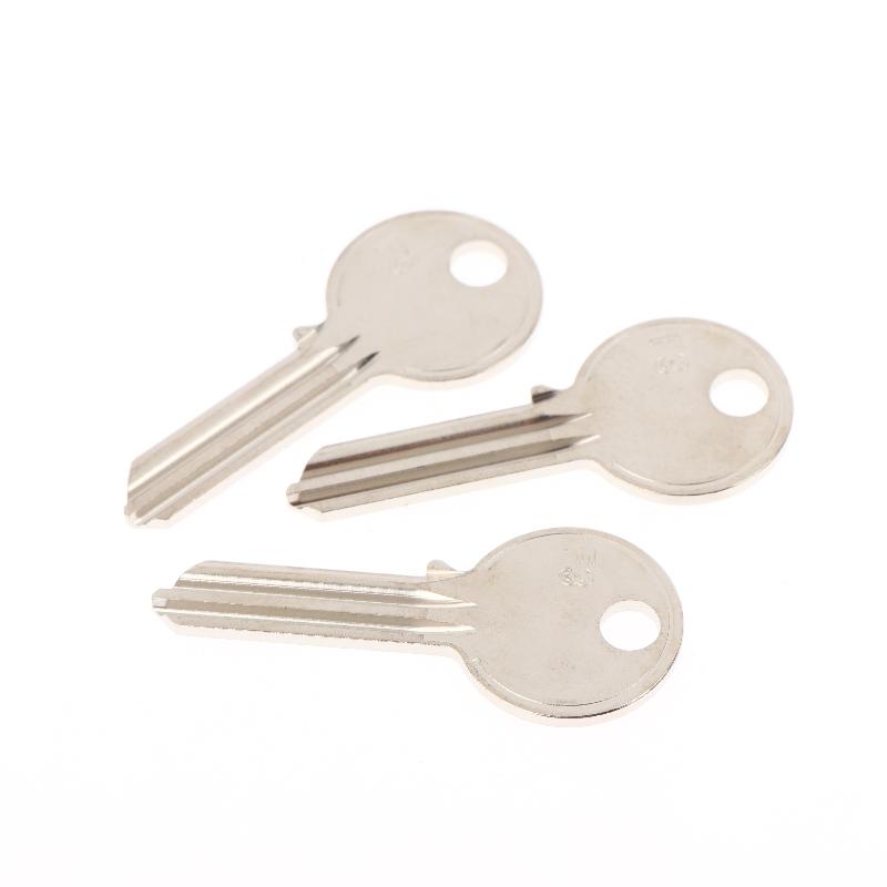 10Pcs F3 Double Slot Key Blank - Home Security For Doors 评论和价格