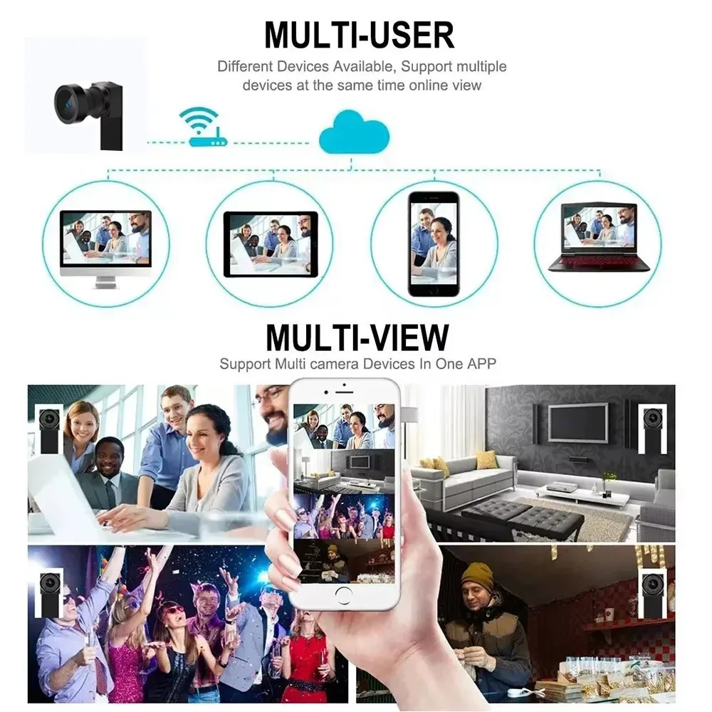 Upgraded Version, 4K HD Mini W - Hidden Camera Clock 评论和价格