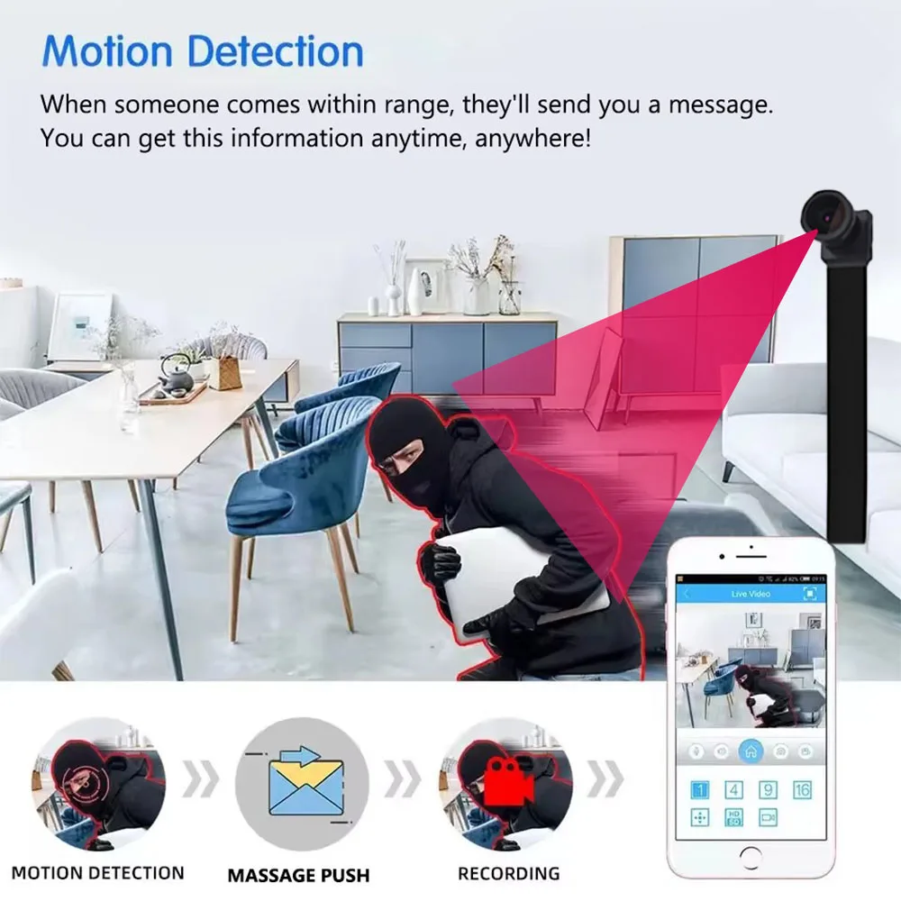 Upgraded Version, 4K HD Mini W - Hidden Camera Clock 评论和价格